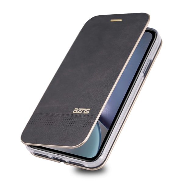 Skyddande Stilrent Plånboksfodral - iPhone X/XS Svart