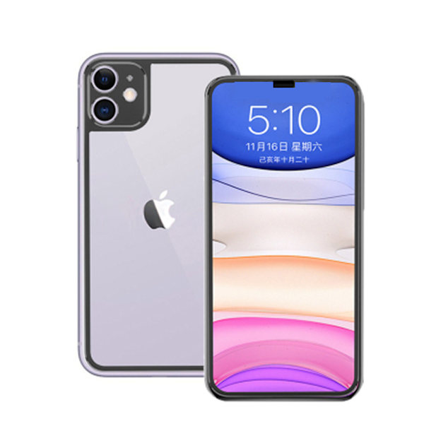 iPhone 11 Skärmskydd Baksida Aluminium + Titanlegerings metall Silver Silver