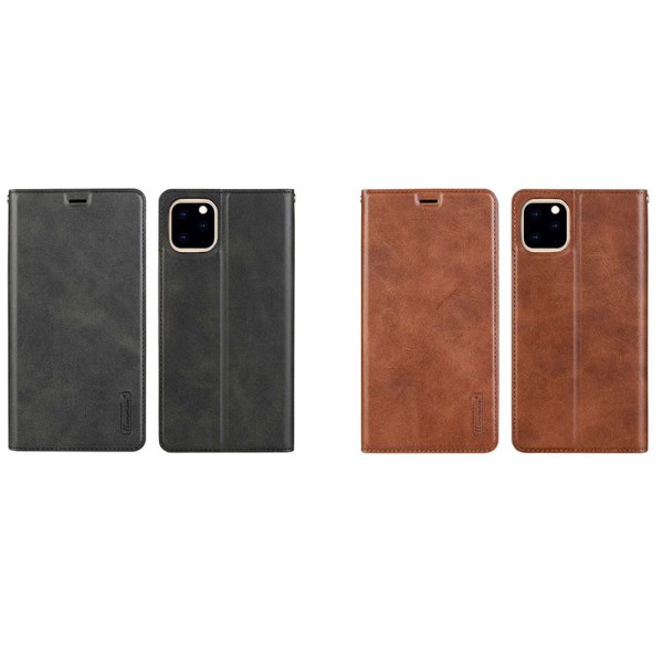 iPhone 11 Pro - Elegant Plånboksfodral Svart Svart
