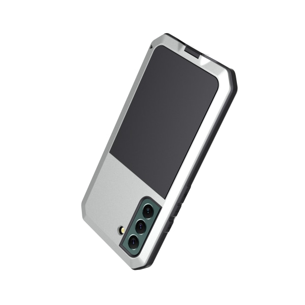 Samsung Galaxy S23 Plus- 360-beskyttende etui i aluminium HEAVY DUTY Svart