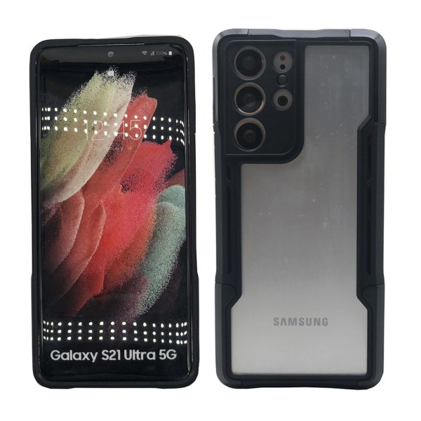 Samsung Galaxy S21 Ultra - Tyylikäs suojakuori Orange