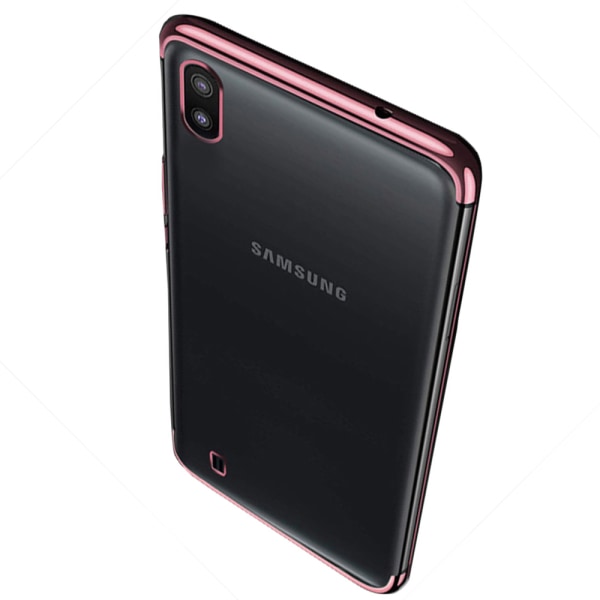 Ainutlaatuinen silikonisuojakuori - Samsung Galaxy A10 Silver