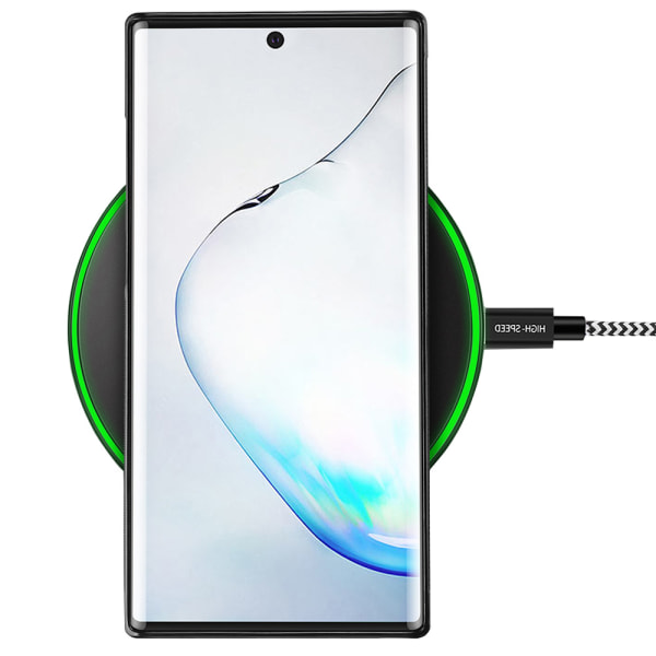 Samsung Galaxy Note10 - Professionellt Skal med Kortfack Röd