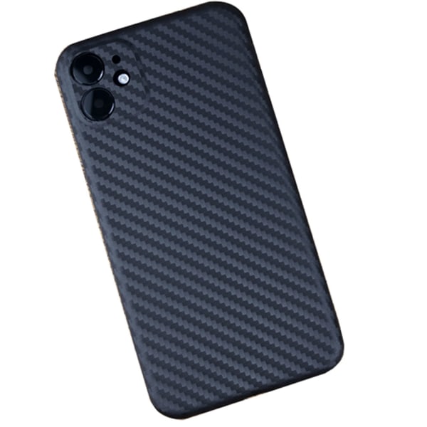 iPhone 11 - Stilrent Karbon-Design Skal Svart