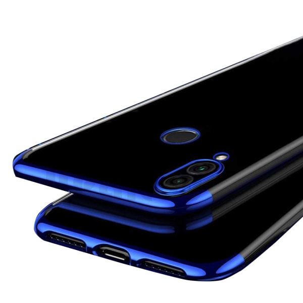 Glatt beskyttende silikondeksel - Samsung Galaxy A40 Blå
