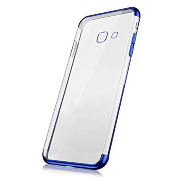 Samsung Galaxy S7 Edge - Iskuja vaimentava silikonikuori Silver