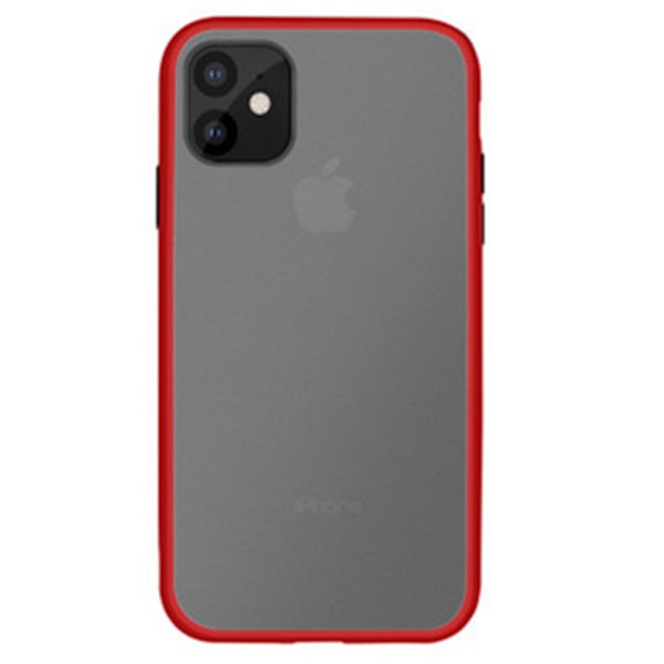 iPhone 11 - Stöttåligt Smart Skal Röd