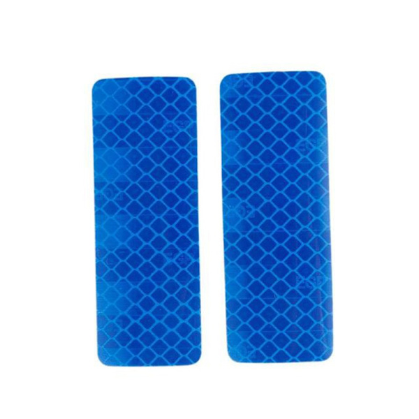 Effektfull Hållbar 2-Pack Reflexremsor Blå