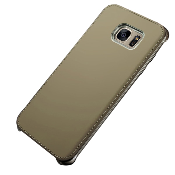 Samsung Galaxy S7 Edge - Stilig deksel (Classic-T) Guld