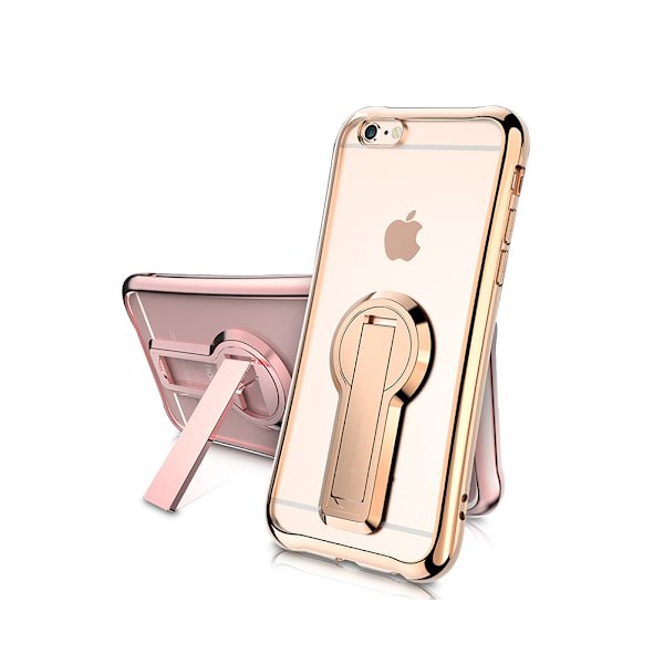 iPhone 7 - Smart Stilsäkert Skal från RAXFLY med Kickstand Röd
