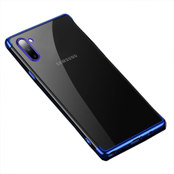 Ainutlaatuinen silikonisuojus Floveme - Samsung Galaxy Note10 Silver