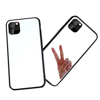 iPhone 11 Pro Max - Stötdämpande Skal (Spegel) Silver