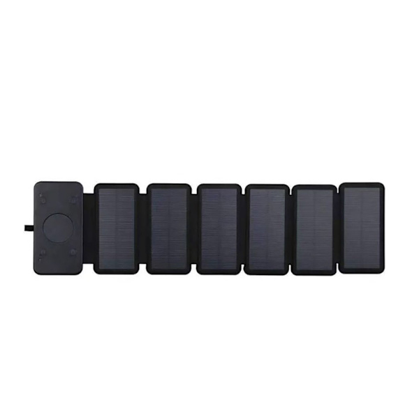 Praktiskt Solcell Överlevnads Powerbank Laddare 4 Paneler