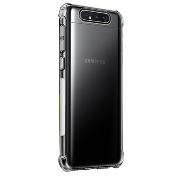 Skal - Samsung Galaxy A80 Blå/Rosa