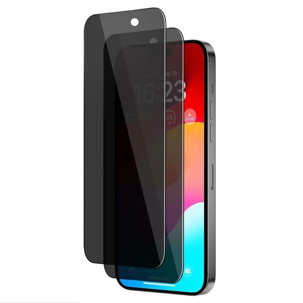 iPhone 17 Pro Skärmskydd 2-pack  Transparent & Svart