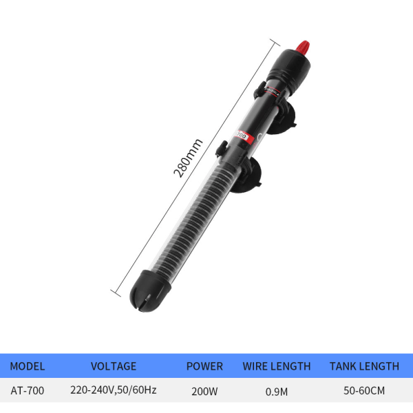 Kraftfull H�llbar Akvariumv�rmare / Doppv�rmare 25W