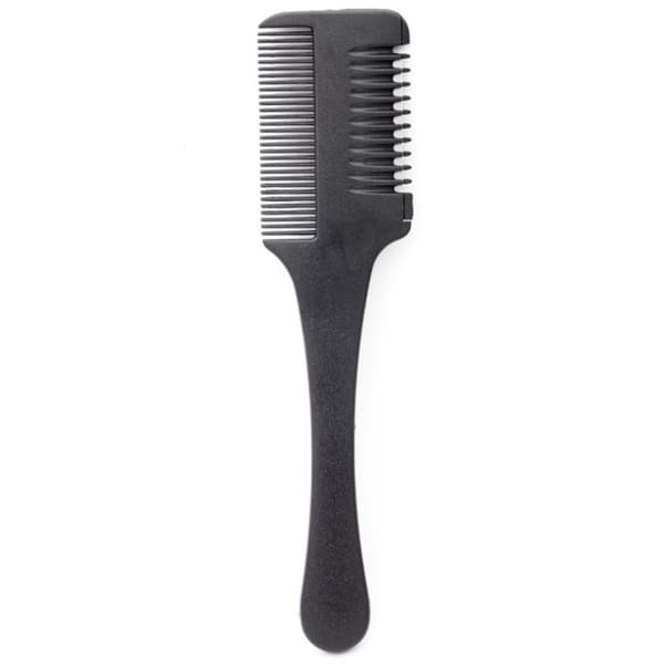Praktisk Styling-Kam med Barberblad Svart