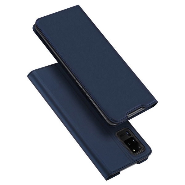 Elegant Plånboksfodral - Samsung Galaxy S20 Ultra Marinblå