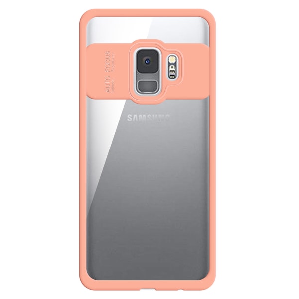 Elegant deksel (autofokus) til Samsung Galaxy S9 Rosa