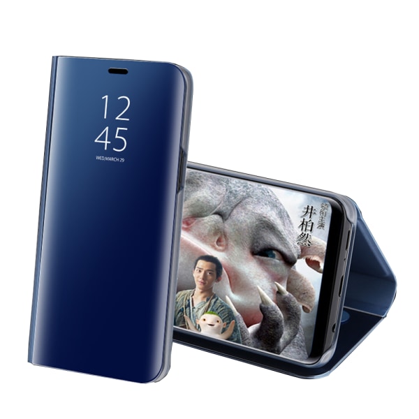 Tyylikäs LEMAN-kotelo - Samsung Galaxy S9 Silver