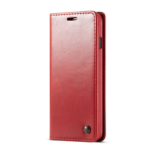 Onyx Smart Plånboksfodral - Samsung Galaxy S10e Röd
