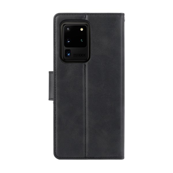 Tyylikäs 2-1 lompakkokotelo - Samsung Galaxy S20 Ultra Svart