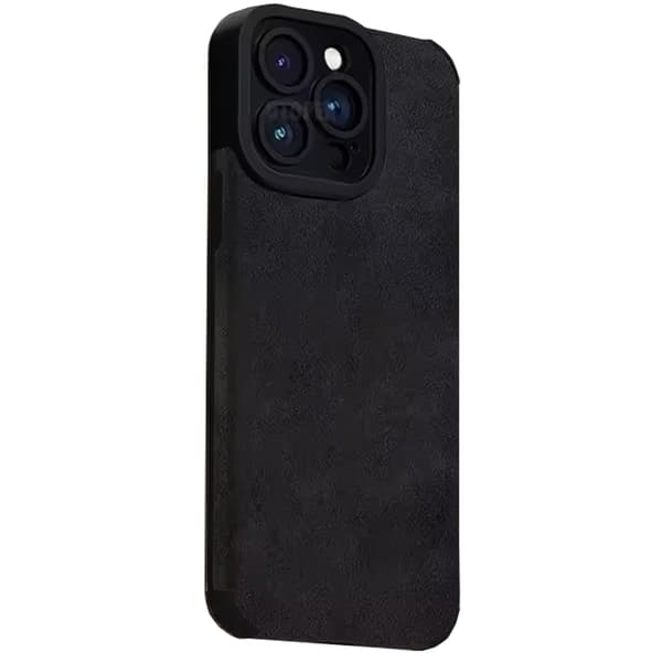 iPhone 16 Pro - Elegant Silikonskal med Kameraskydd Svart