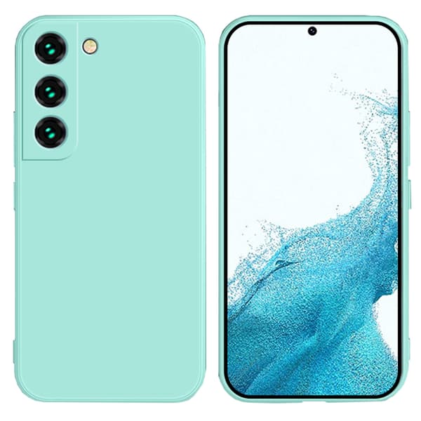 Samsung Galaxy S21 FE - Supertunt Silikonskal Lila