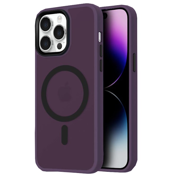 iPhone 16 Pro Max Skal - Translucent Baksida med Perfekt Passform Grön