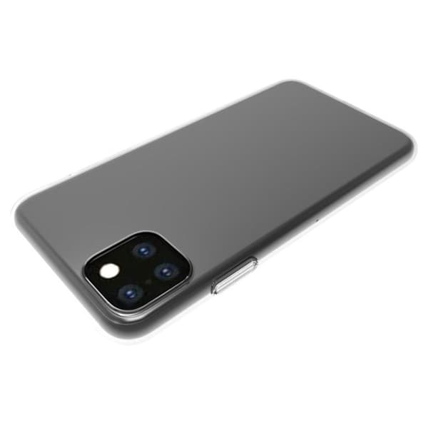 Silikonskal - iPhone 11 Pro Transparent/Genomskinlig