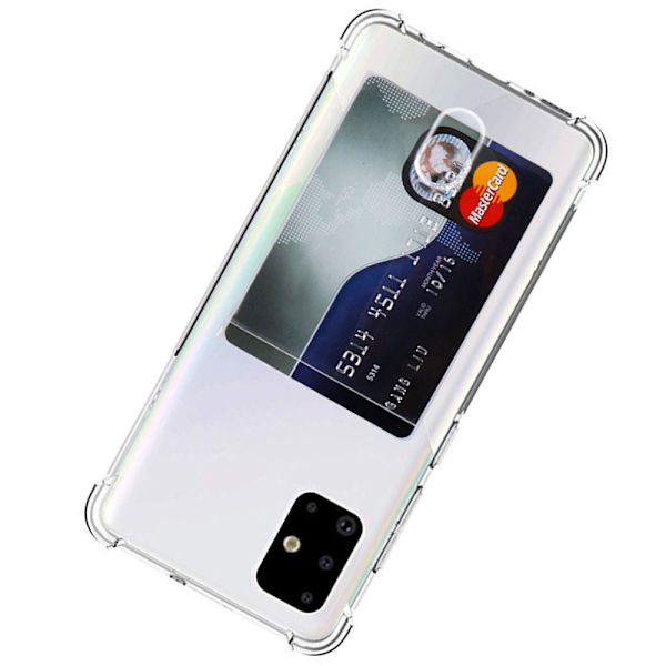 Samsung Galaxy A51 - Kuori korttipaikalla Transparent