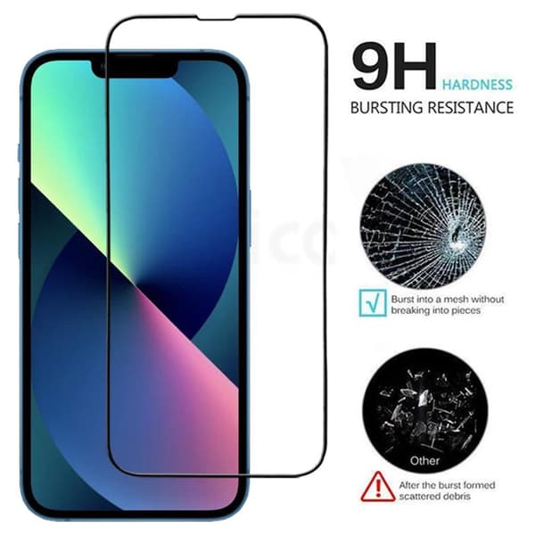 3-PACK iPhone 13 Skärmskydd 2.5D HD 0,3mm Transparent