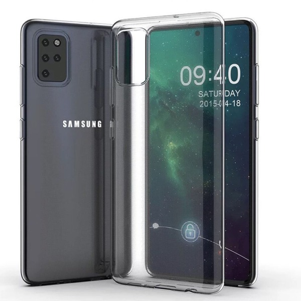 Samsung Galaxy S20 Plus - Stötdämpande Silikonskal Transparent/Genomskinlig