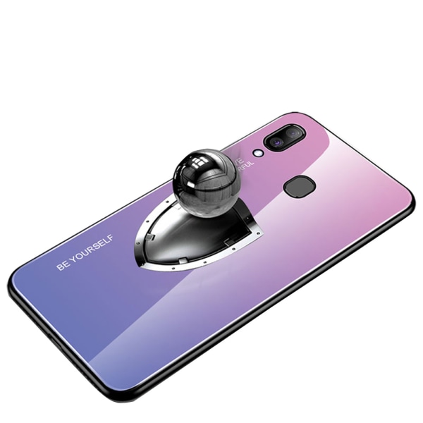 Samsung Galaxy A20E - Stilfuldt cover (NKOBEE) flerfarvet 3