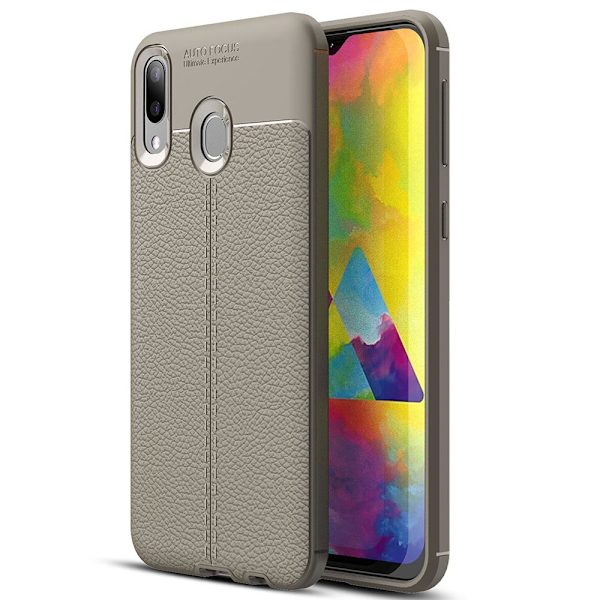 Silikonskal - Samsung Galaxy A40 Grå Grå