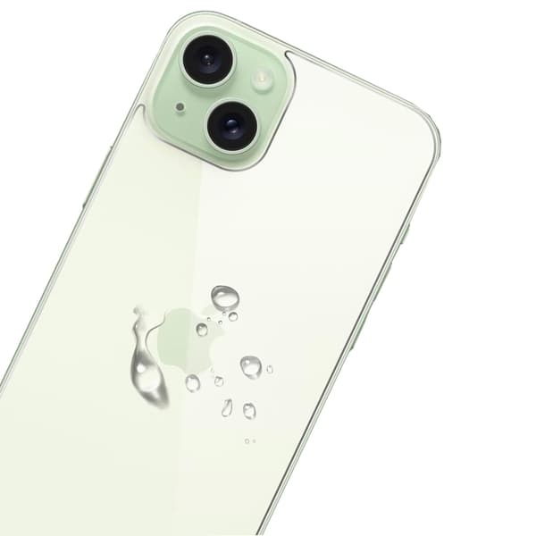 iPhone 15 Bakside Skjermbeskytter 0,3mm Transparent