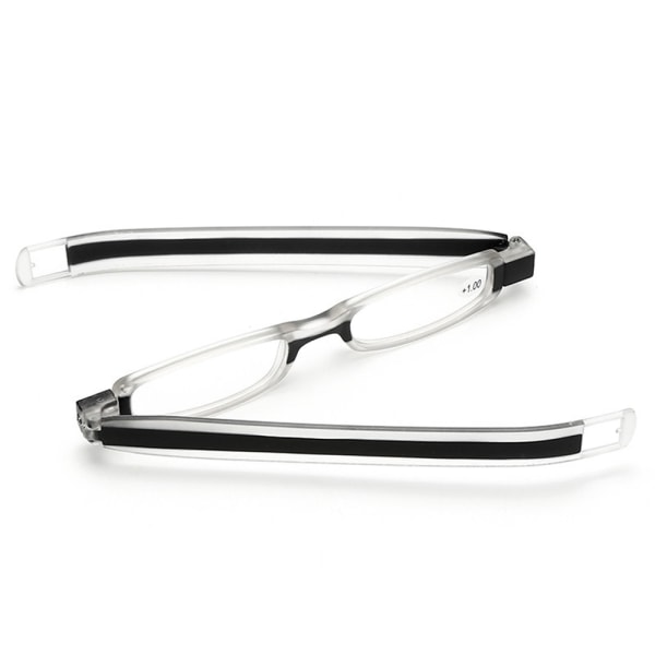 Komfortable tynde læsebriller med styrke (+1,0 - +4,0) UNISEX Röd +1.5