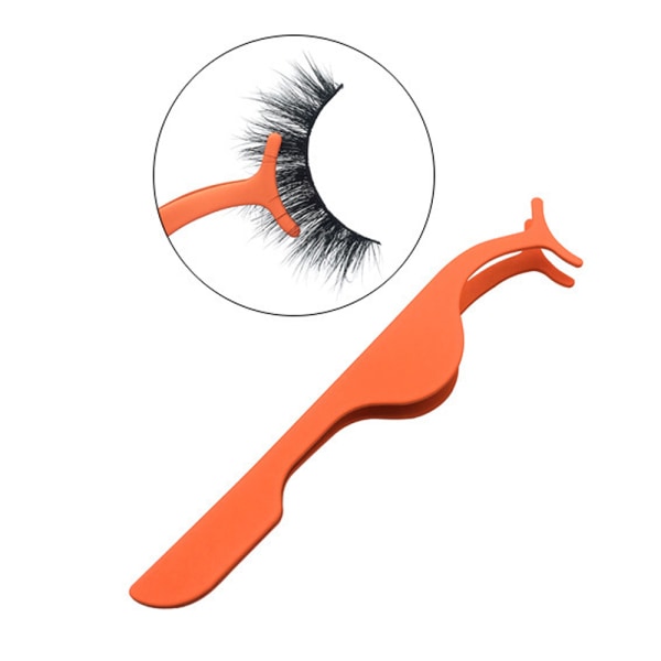 Ögonfranstång/pincett - för lösögonfransar (även magnetiska) Lila