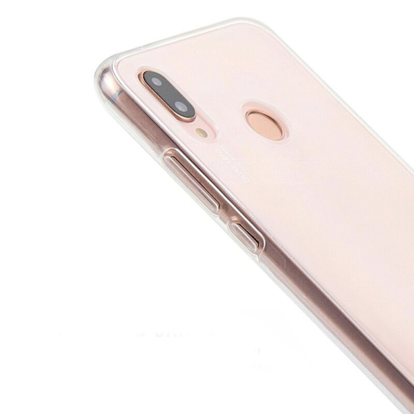 Huawei P Smart 2019 - Dubbelsidigt Silikonskal Rosa