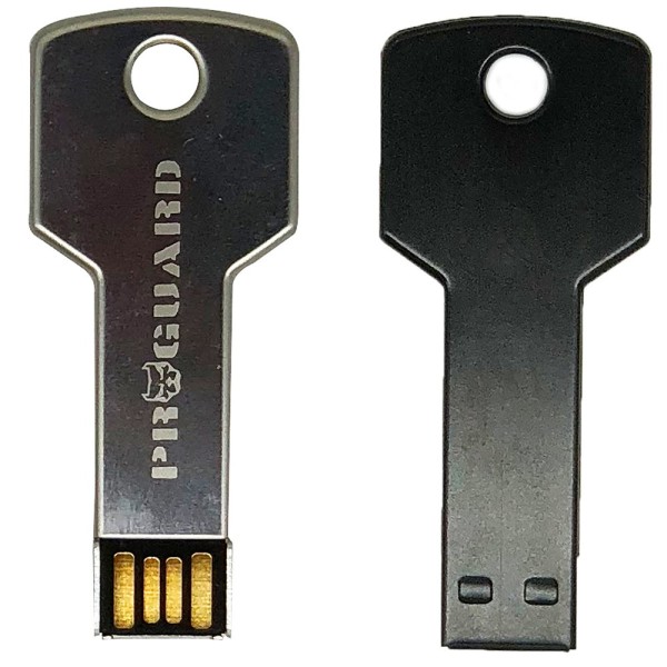 ProGuard USB 2.0 minne flash (Metall) 32GB Svart