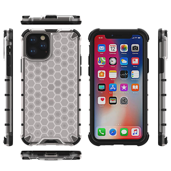 iPhone 11 Pro Max - Genomtänkt Bikupa Skal Röd