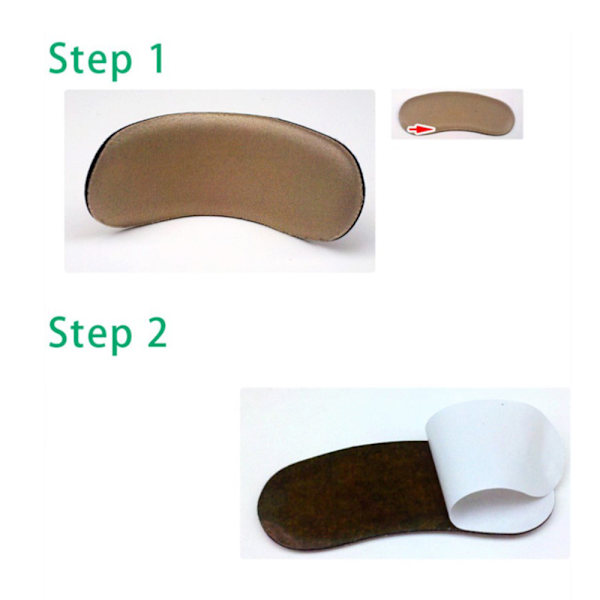 Bekväma Hälinlägg 1-PAR 0.2cm Tjocklek Beige
