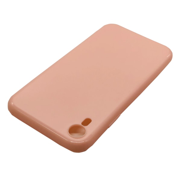 Tyylikäs silikonikuori (NKOBEE) iPhone XR Ljusrosa