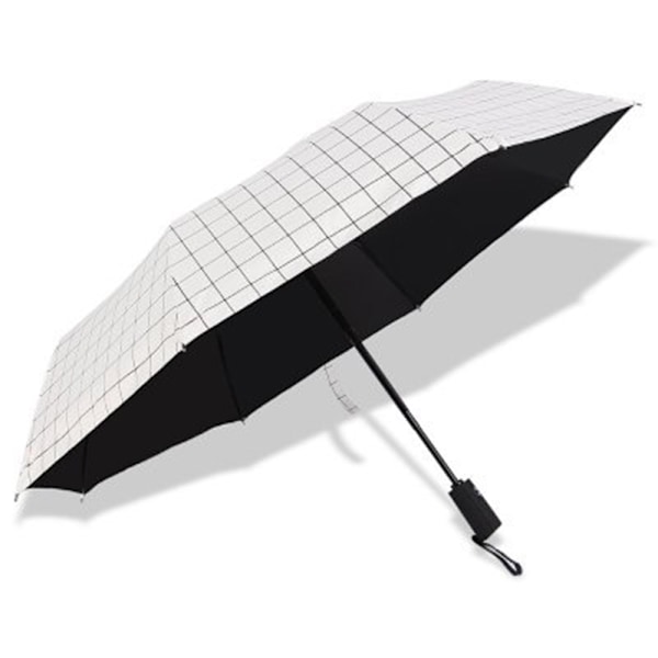 Stilrent Anti-UV Slittåligt Paraply Svart