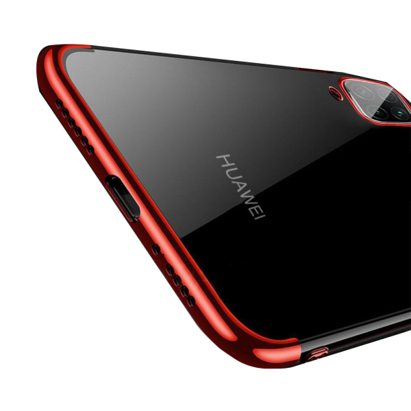 Gjennomtenkt silikondeksel - Huawei P40 Lite Röd
