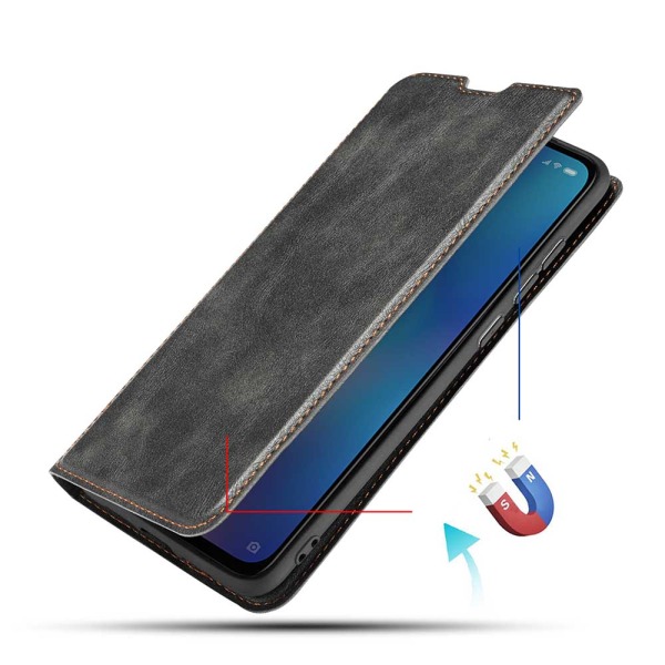Ammattimainen Smooth Wallet Case - Samsung Galaxy A70 Röd Röd