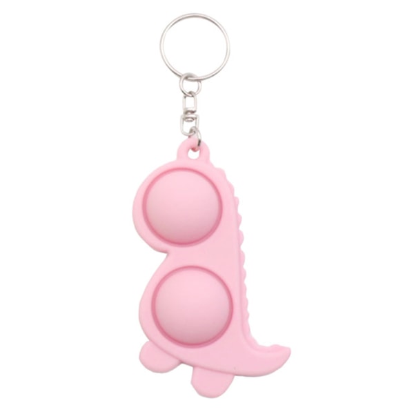 Soft Dinosaur Fidget Toy / Fidget Toy (Simple Dimple) Rosa