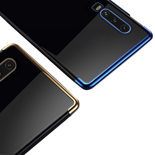 Huawei P30 - Stilrent Mjukt Silikonskal (Electroplated) Guld