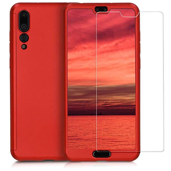 Huawei P20 Pro - Kraftfullt (Floveme) Dubbelskal Silver