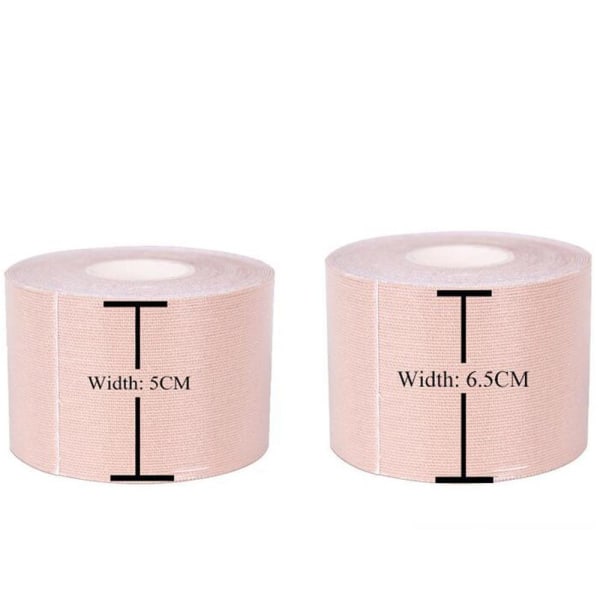Mukava itseliimautuva rintaliivien rintateippi (vedenpitävä) Beige 5CM BREDD